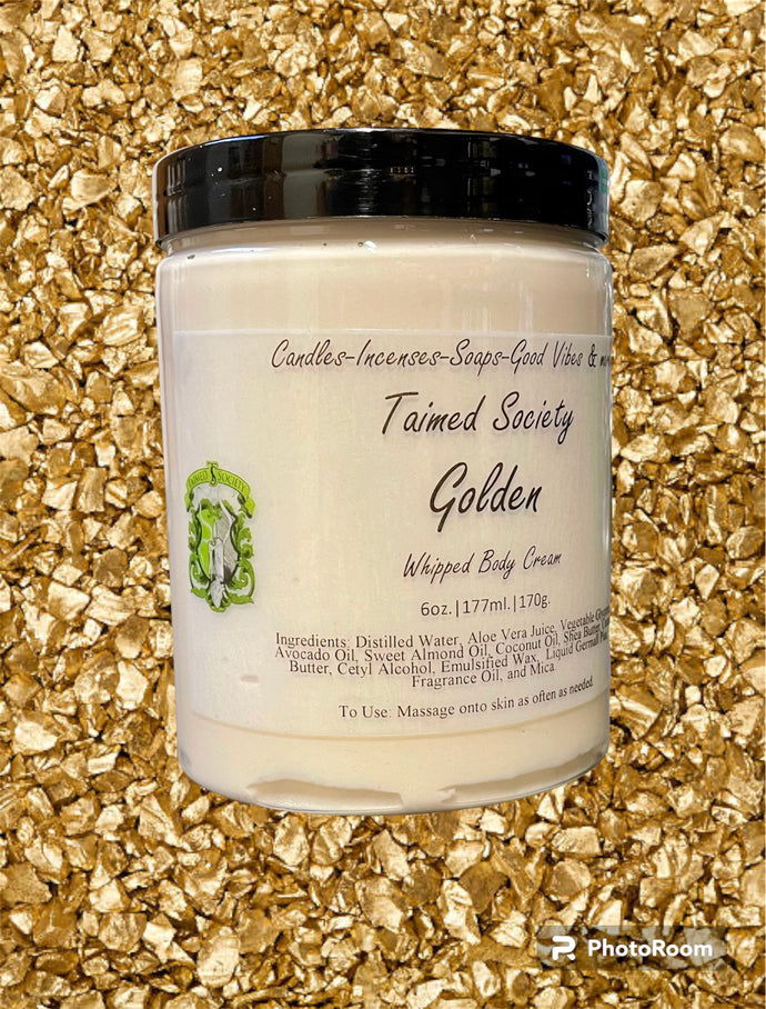 Golden Whipped Body Cream