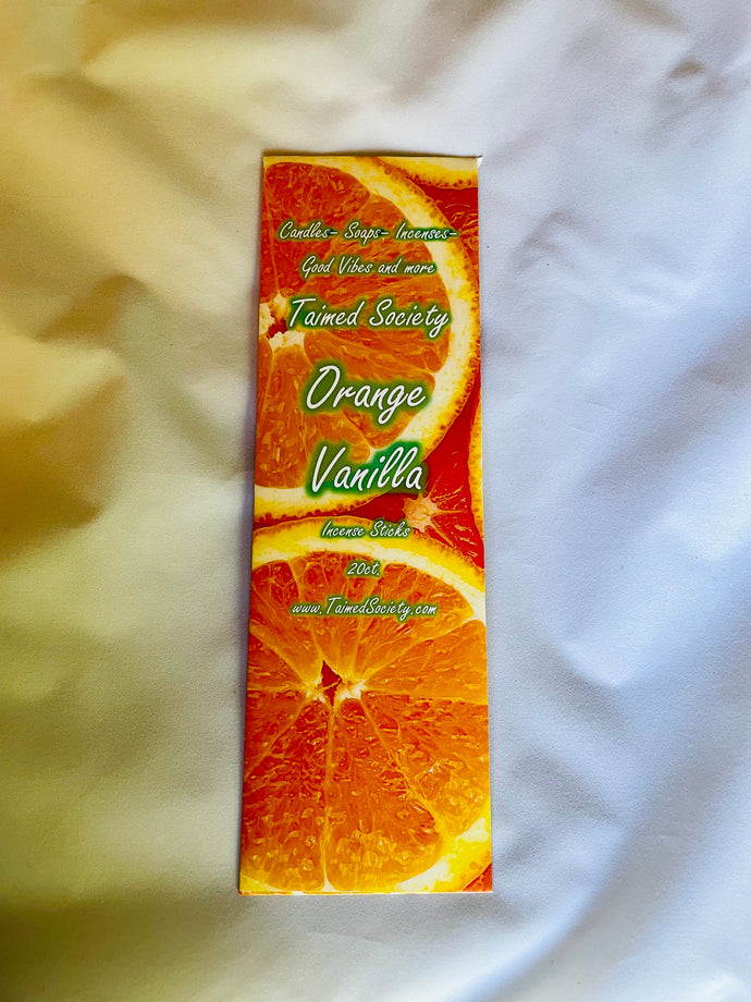 Orange Vanilla Incense Pack