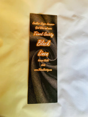 Black Linen Incense Pack