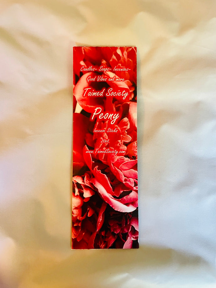 Peony Incense Pack